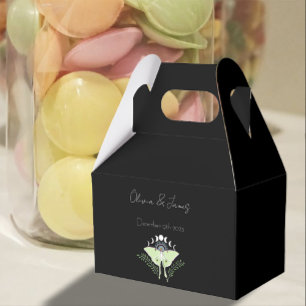 Luna Moth Moon Phases Favor Box