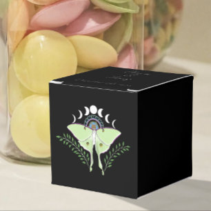 Luna Moth Moon Phases Favor Box