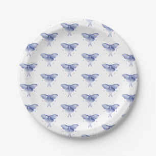 Luna Moth Pattern Paper Plates