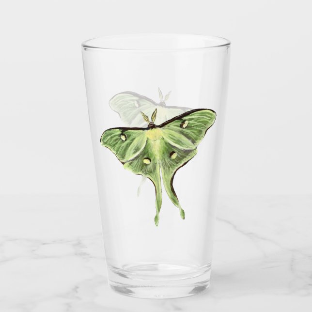 Luna Moth Verre Tumbler (Devant)