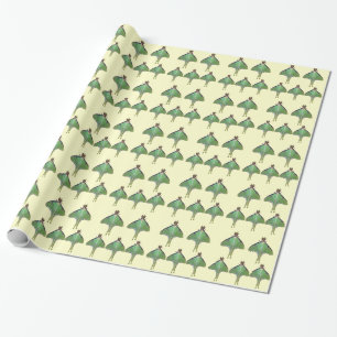 Luna Moth Wrapping Paper