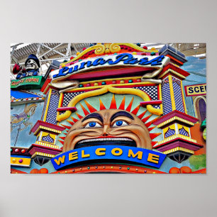 Luna Park Just For Fun Poster