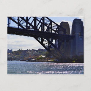 Luna Park Sydney Harbour Bridge Australia Postcard