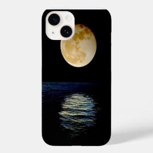 Luna Reflection Sea Superluna Night Super Water. Case-Mate iPhone 14 Case