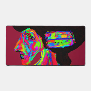 Luna Wolfwoman  Desk Mat