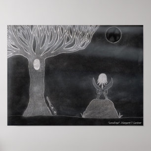 "LunaFaye", Margaret V Gardner Poster