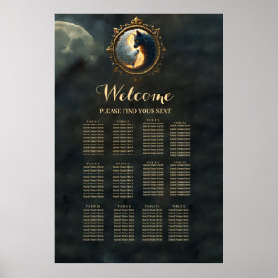 Lunar Balance – Where Shadows Embrace the Light. Poster