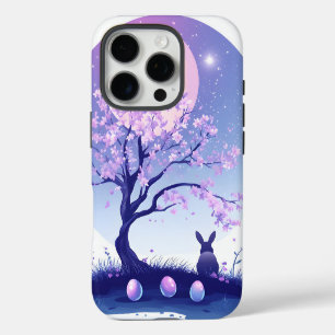 Lunar Bunny Night iPhone 16 Pro Case
