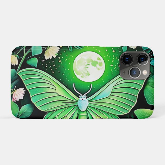 Lunar Butterfly Bloom Design Case-Mate iPhone Case (Back (Horizontal))