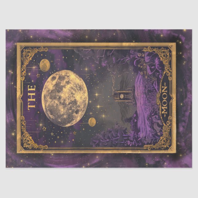 Lunar card 1 tissue paper (Front)