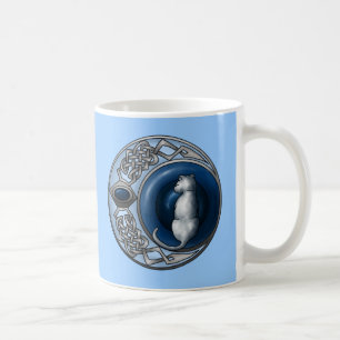 Lunar Cat Coffee Mug