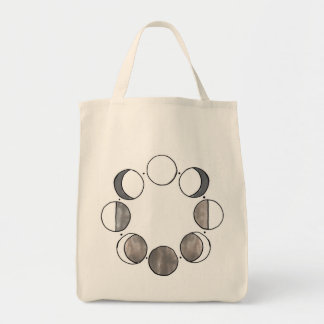 Lunar Cycle Tote Bag
