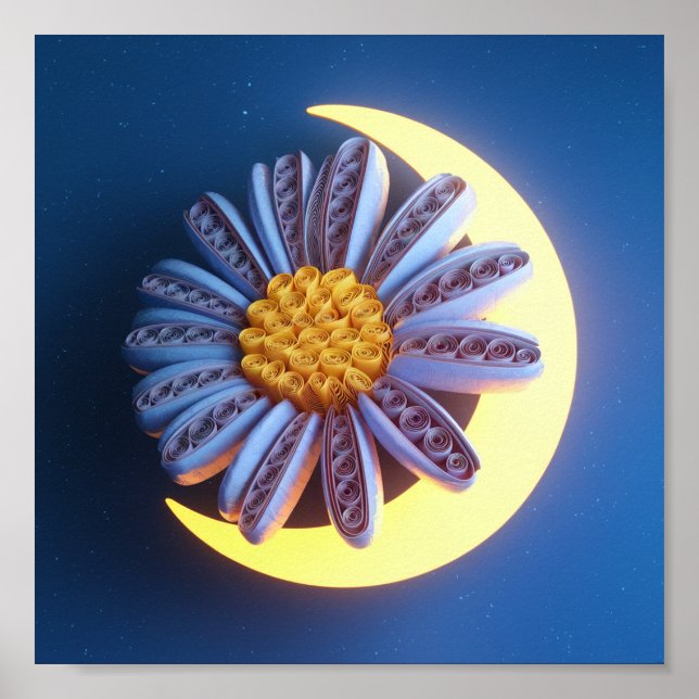 Lunar Daisy Poster (Front)