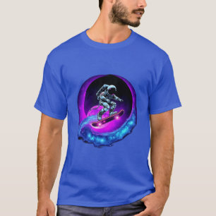 Lunar Drift Skateboard Shirt – Neon Space Streetwe