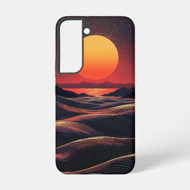 Lunar Dunes Phone Case (Back)