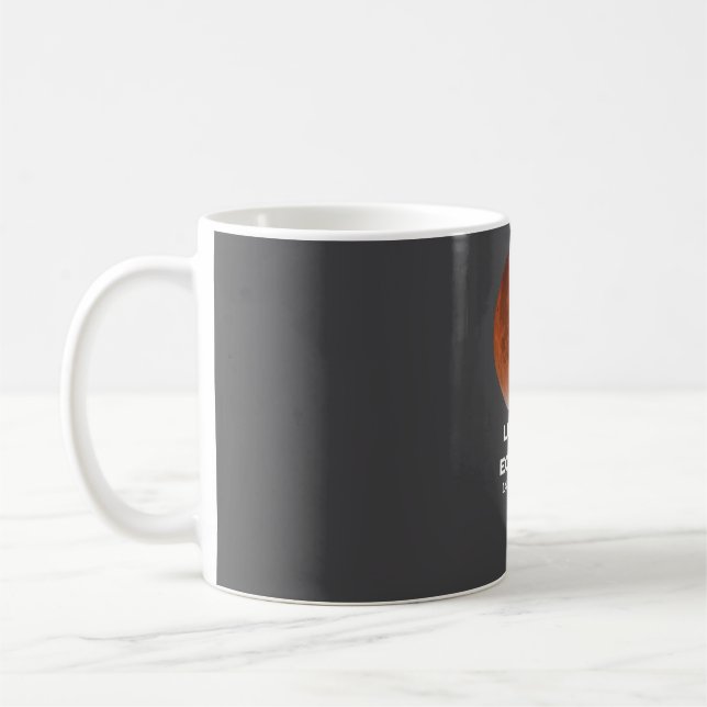 lunar eclipse coffee mug (Left)