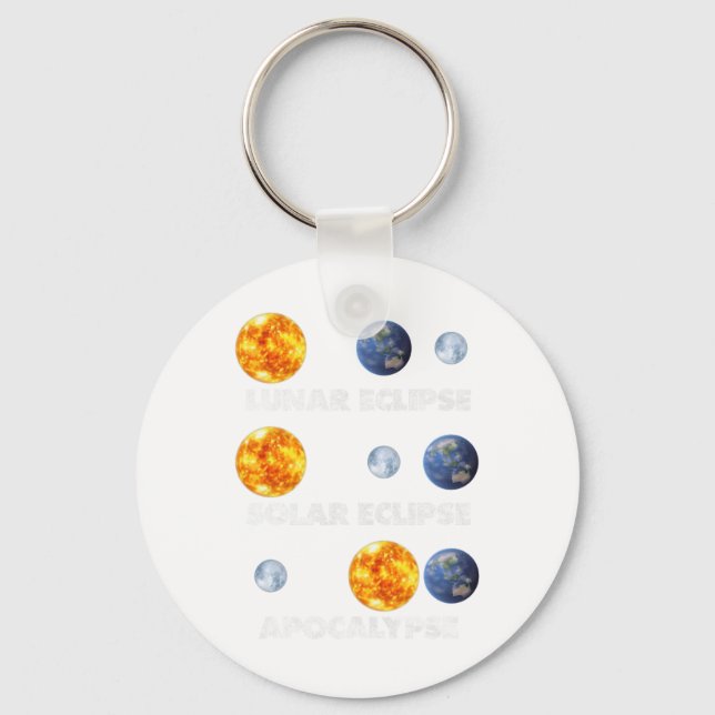 Lunar Eclipse  Keychain (Front)