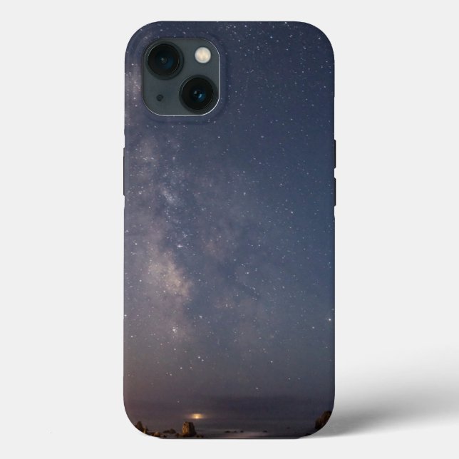 Lunar Eclipse & Milky Way | Bandon Beach Oregon Case-Mate iPhone Case (Back)