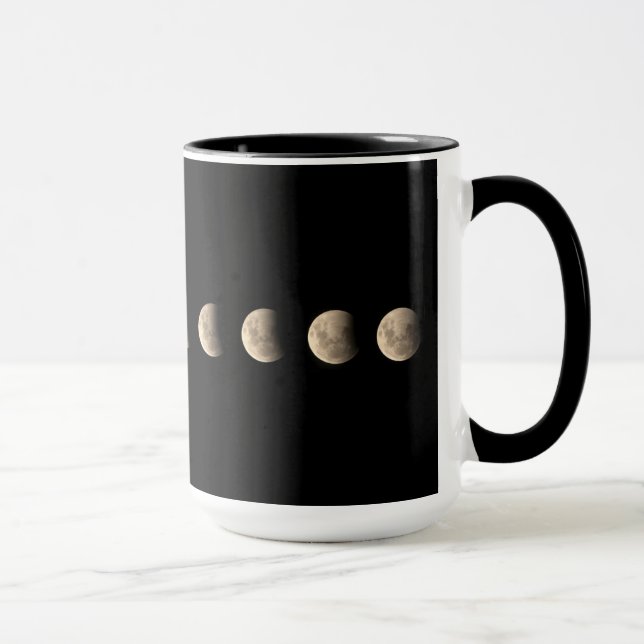 Lunar Eclipse Photo Mug (Right)