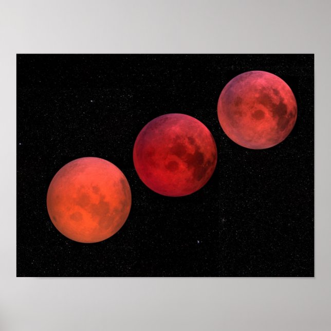 Lunar Eclipse Poster (Front)