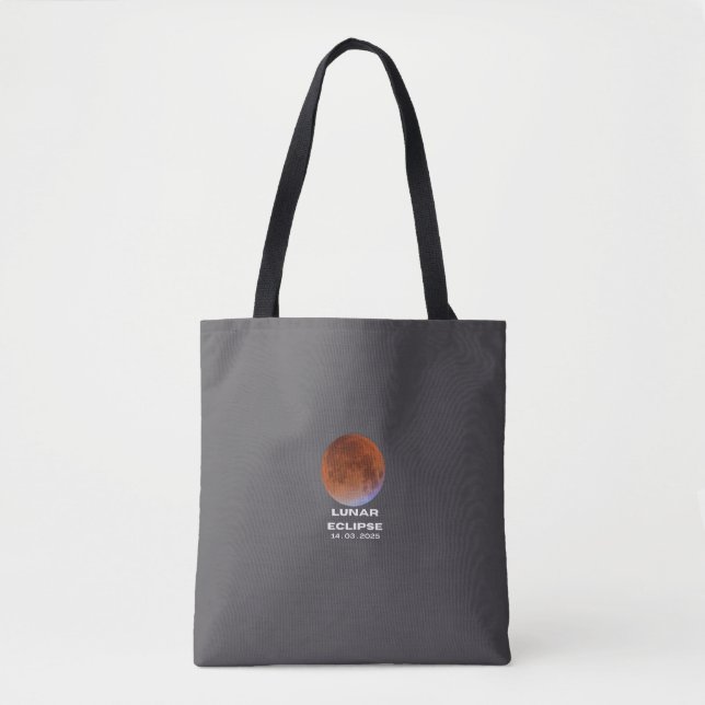 lunar eclipse tote bag (Front)