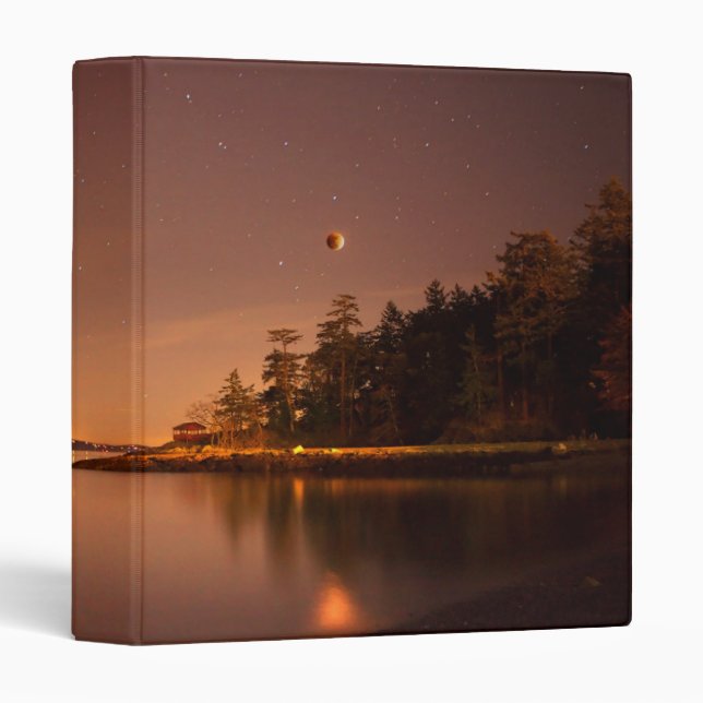 Lunar Eclipse | Victoria, British Columbia Binder (Front/Spine)