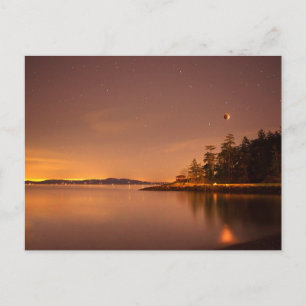 Lunar Eclipse   Victoria, British Columbia Postcard