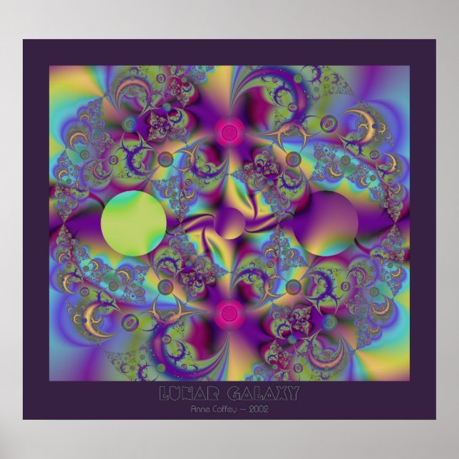 Lunar Galaxy Poster (Front)