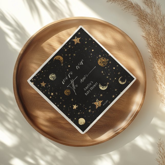 Lunar Gold Dream Party Napkins (Creator Uploaded)