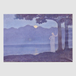 Lunar Harmony by Alphonse Osbert Decoupage Tissue Paper