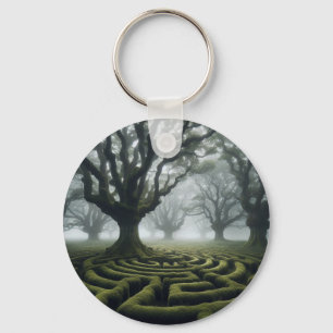 Lunar Harvest - Maze Keychain