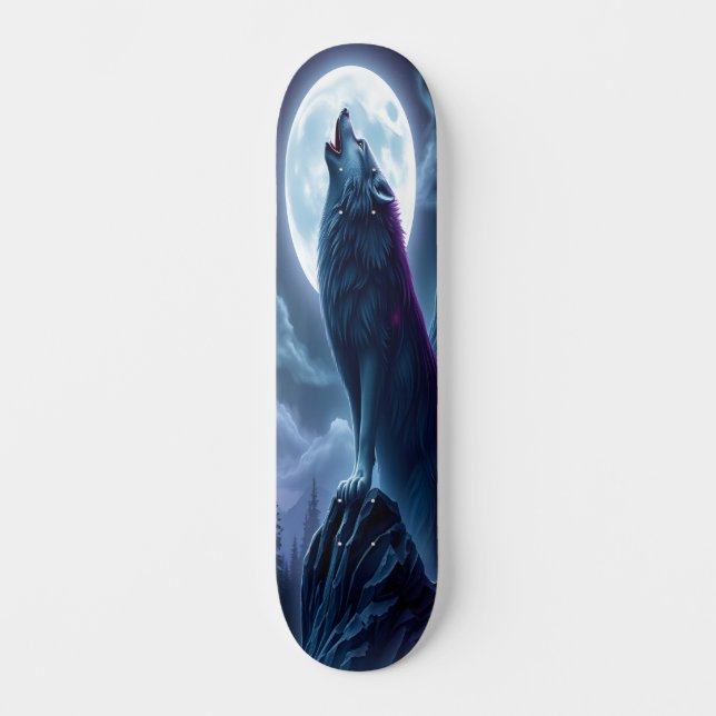 Lunar Howl Edition 1 Skateboard (Front)