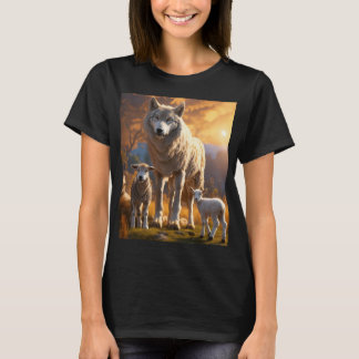 Lunar Howl : T-shirt Wolf