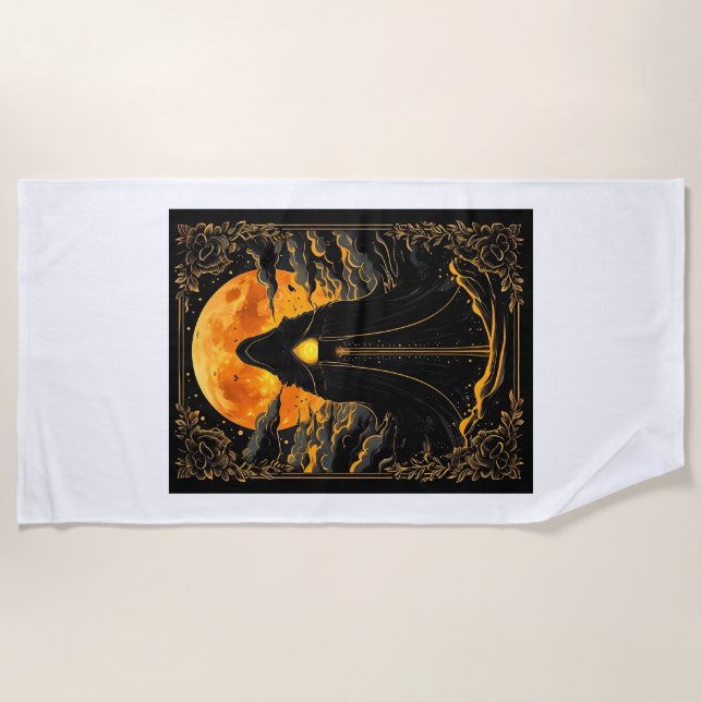 Lunar Keeper Beach Towel (Front)