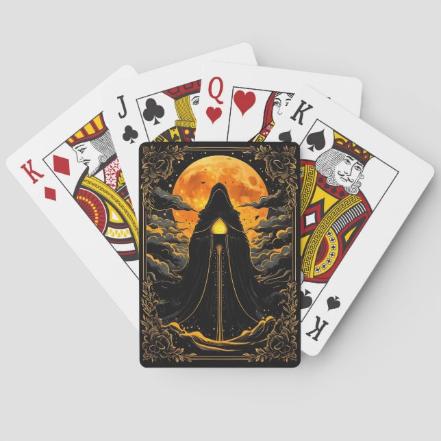 Lunar Keeper Playing Cards (Back)