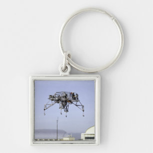 Lunar Landing Research Vehicle in Flight Keychain