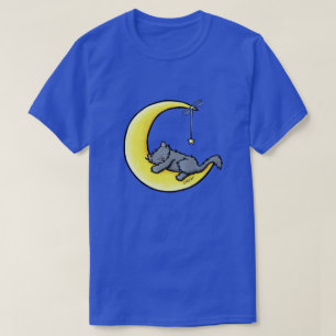 Lunar Love Grey Cat T-Shirt