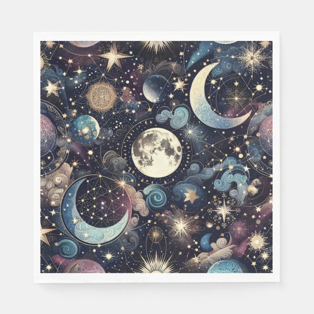 Lunar Magic Napkin (Front)
