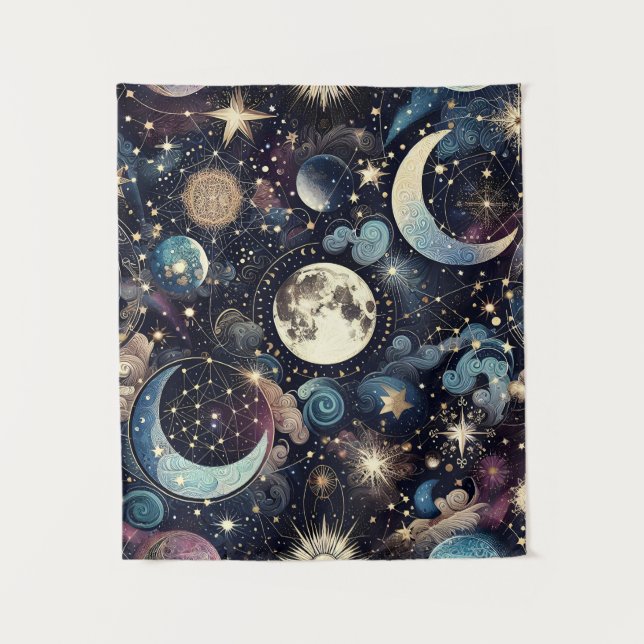 Lunar Magic Tapestry (Front)