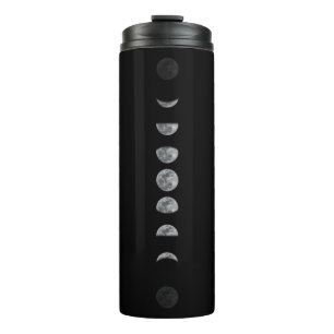 Lunar Moon Phases Celestial  Thermal Tumbler