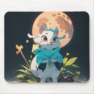 Lunar Mouse Mystique Mouse Mat