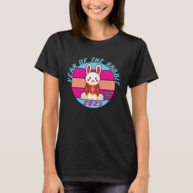 Lunar New Year 2023 Year of the Rabbit 2023 T-Shirt (Front)