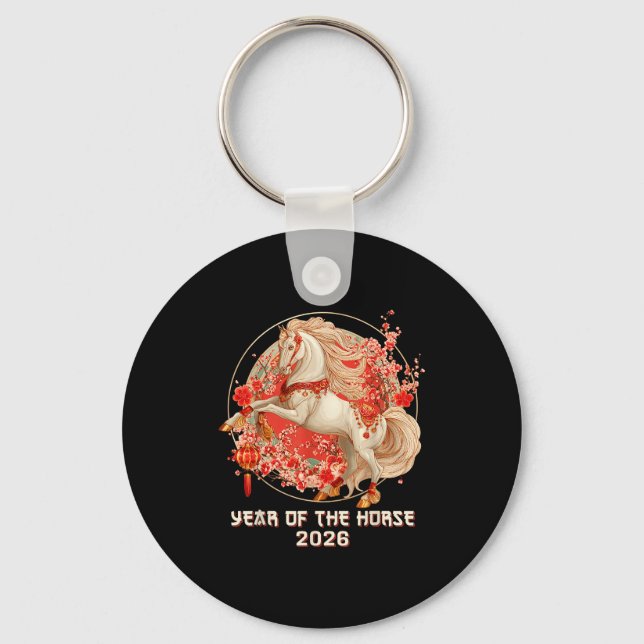 Lunar New Year 2026 Chinese Decoration Year Of The Keychain (Front)