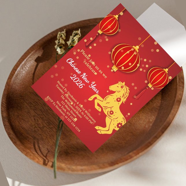 Lunar New Year 2026 | Year of the Horse Invitation (Creator Uploaded)