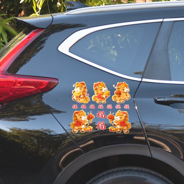 Lunar new year horse (Car Side)