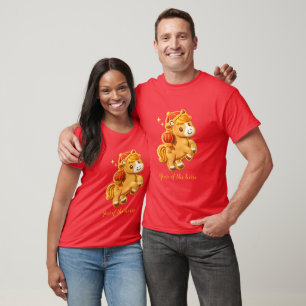 Lunar New Year Horse: Red Lantern T-Shirt