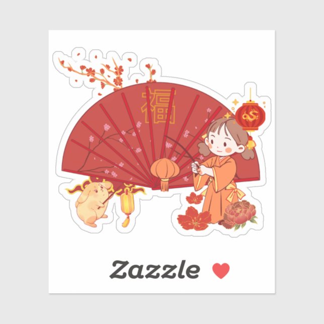 Lunar New Year Joy with Little Rabbit (Sheet)