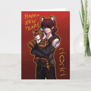 Lunar New Year - Year of the Tiger 2022 Card