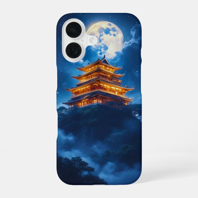Lunar Palace in the Celestial Mountains iPhone 16 Case (Back)