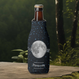 Lunar Personalized Bottle Cooler